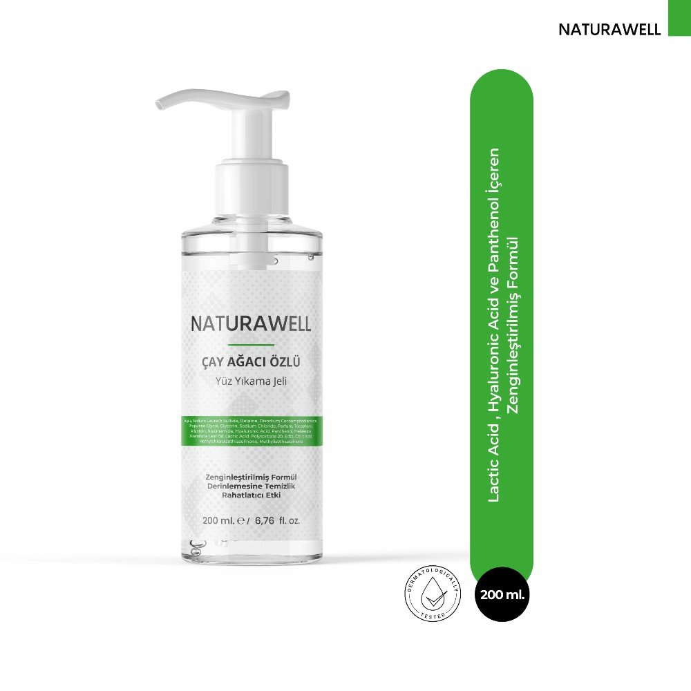 Çay Ağacı Özlü Yüz Temizleme Jeli 200ml