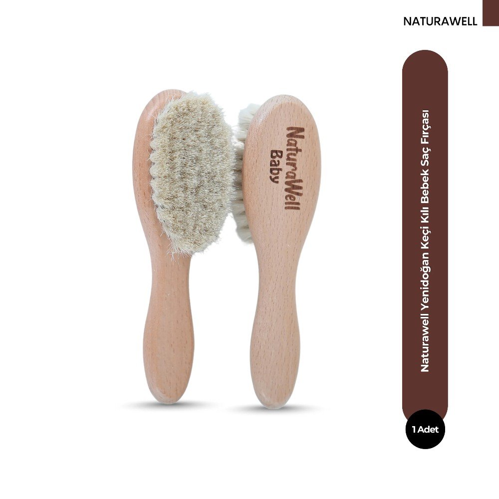 Doğal Bebek Saç Fırçası